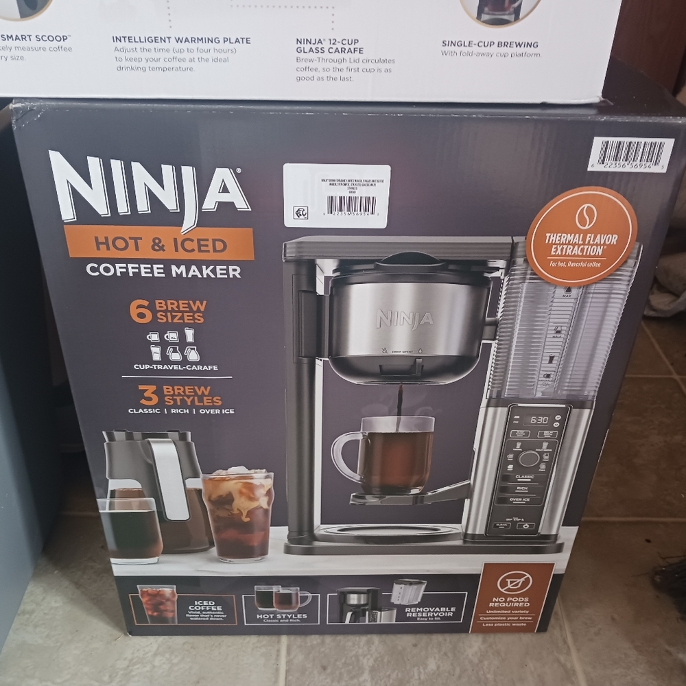 Ninja hot and iced coffee maker